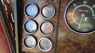 1986 Kenworth T600 Tandem Dump Truck Engine running