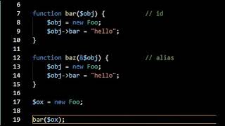PHP Lesson 6: Passing an Identifier vs. Passing a Reference