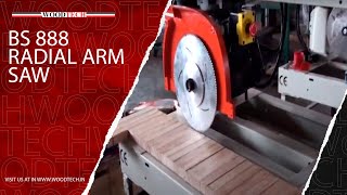 WOODTECH CONSULTANTS - MODEL - BS 888 - RADIAL ARM SAW #woodtechchannel #factoryshorts