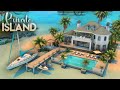 PRIVATE ISLAND HOUSE | 3 Bdr + 4 Bth | NO CC | The Sims 4: Speed Build