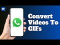 How To Convert Videos To GIFs On WhatsApp