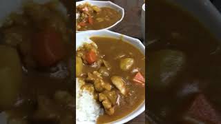 【夕食】今夜はカレーライス♪