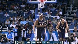 Anthony Davis Drops 33 Points with 16 Boards in Orlando