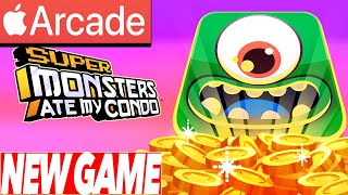 Super Monsters Ate My Condo: Monster Mashing Match-3 Game - New Apple Arcade Game