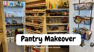 Full Pantry Makeover DIY Modern Farmhouse