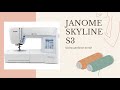 Двойная игла для швейной машины, Janome Skyline S3