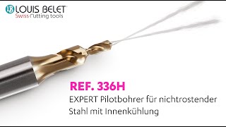 Tornado -  EXPERT Pilotbohrer für nichtrostenden Stahl mit Innenkühlung