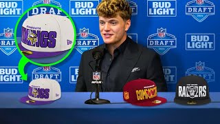 The Minnesota Vikings Just Got INSANE JJ McCarthy News Before The NFL Draft... | NFL Draft News |