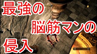 【ダークソウル2】最強の脳筋ﾏﾝ(筋.持99)の侵入