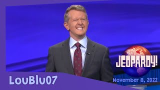 Jeopardy! - Ken Gives Away the Answers (and he swears too) (November 8, 2022)