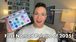 Nomad Cosmetics Chamonix Après-Ski Palette! | Three Looks and Swatches on Olive Skin