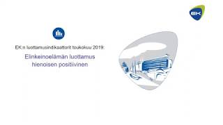 Luottamusindikaattorit, toukokuu 2019