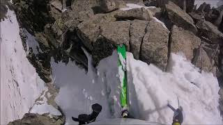 Cime de Tavels Couloir en Y