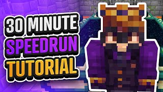 How YOU can beat Minecraft in Under 30 Minutes