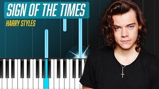 Harry Styles - "Sign Of The Times" Piano Tutorial - Chords - How To Play - Cover