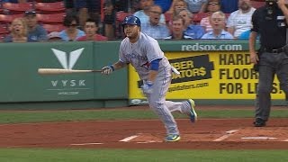 TOR@BOS: Navarro tallies three hits, three RBIs