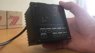 Introducing the Shinko PCB1 PV/SV ramp/soak temperature controller