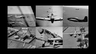 RAF Mosquitoes in a Jailbreak & Bostons on a Ramrod plus SAAF Spit Vc Dive Bombers (HD Restored)