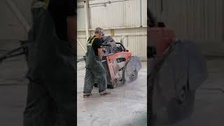 Husqvarna cement saw