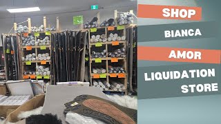 Bianca Amor. Canada's Biggest Liquation Store.