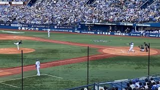 佐野 宮﨑 宮崎 大和 3回裏 追加点 横浜DeNAベイスターズ 東京ヤクルトスワローズ 2022年4月16日 横浜スタジアム 原樹理 オリジナル動画 ホームラン 本塁打 宮﨑3号 ２ラン