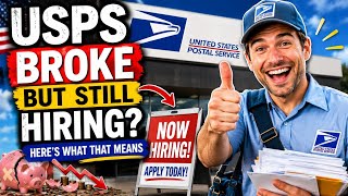 USPS Broke but Still Hiring? Here's What That Means
