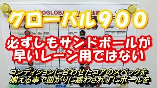 RGとｶﾊﾞｰストックの組み合わせでラインナップをくめ　ボウリング　カーブ　ボールを曲げる　ローダウン　ハイレブ