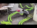 colossal racer time lapse k nex racing roller coaster construction