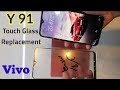 vivo y91 screen glass replacement , disassambly , teardown , by Level Technics