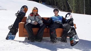 How To Skate on a Snowboard with Kevin Pearce and Jack Mitrani | TransWorld SNOWboarding