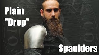 Plain "Drop" Spaulders | Spotlight