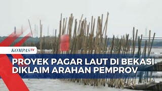 Akui Pagar Laut Bekasi Ilegal, PT TRPN Klaim Pembangunan Merupakan Arahan dari Pemprov Jabar