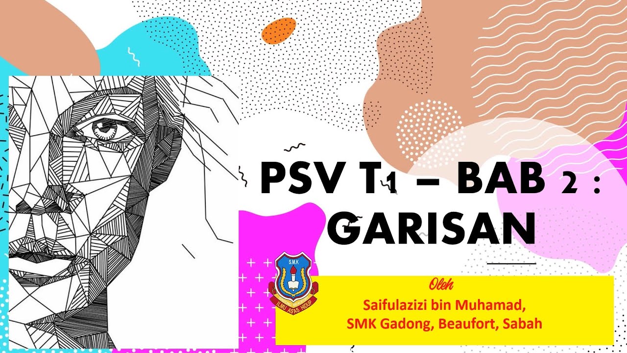 Pendidikan Seni Visual Tingkatan 1, Bab 2 - Garisan - YouTube