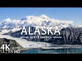 FLYING OVER ALASKA (4K UHD)- Relaxing Music Along With Beautiful Nature Videos - 4K Video Ultra HD