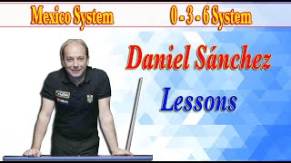 DANIEL SÁNCHEZ dạy bida - 다니엘 산체스 (Daniel Sanchez) 는 당구를 가르칩니다. -  3 Cushion System Billiard 당구