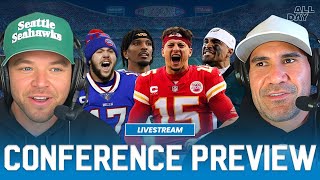 Can Commanders Keep Magical Season Going? Will Bills Stop Mahomes? NFL Championship Weekend Preview