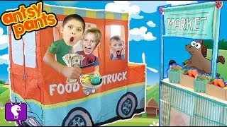 FOOD TRUCK! ANTSY PANTS Build and Play with HobbyDad