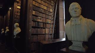 The Library of Trinity College Dublin or Leabharlann Choláiste na Tríonóide - Dublin Ireland - ECTV