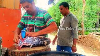 5 కేజీల చేప 😳🐠🐟 #fishcutting