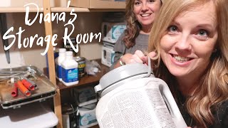Decluttering for our FUTURE SELF in Diana's Storage Room! (Decluttering Tips 2019)