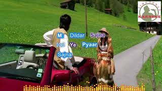 Ho Gaya Hai Tujhko Hindi  karaoke for female singers with lyrics