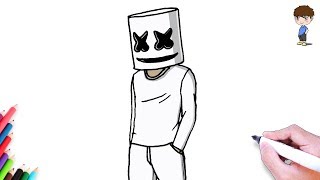 Pioche Marshmallow Videos 9tube Tv - comment dessiner marshmallow facilement dessin facile a faire dessin de marshmello