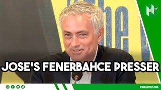 Mourinho fires MORE DIGS in FIRST Fenerbahce press conference 👀