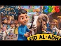 Eid-ul-Adha Special Poem in Urdu & Hindi | Bakra Eid Aayi Hai | بچوں کیلے پیاری نظم | Kids Poem