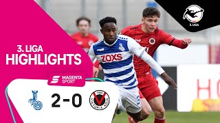 MSV Duisburg - FC Viktoria Köln | Highlights 3. Liga 21/22