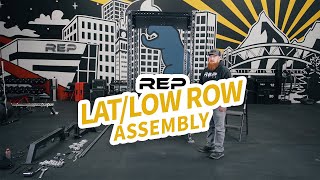 How To Assemble the Lat/Low Row for 4000 & 5000 Series Racks | Step-By-Step Instructions