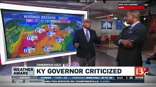 Kentucky governor criticized