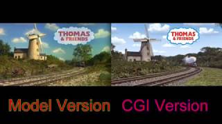 Thomas and Friends Intro Comparison: (Model Version vs CGI Version)