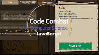 Code Combat - Level 5B JavaScript Tutorial with Solution