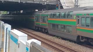 JR東日本E233系3000番台横コツE-12編成+横コツE-67編成1887E東海道線普通熱海行き大井町駅通過